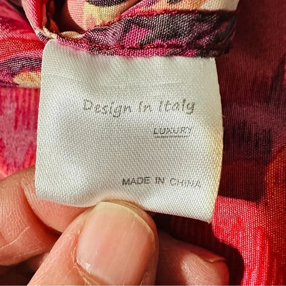 Design in Italy men's size 4XL Hawaiian button down shirt - Picture 3 of 5